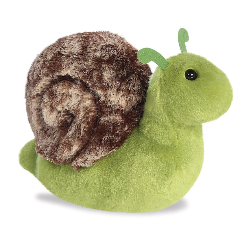 Mini Flopsies Slow Snail Soft Toy