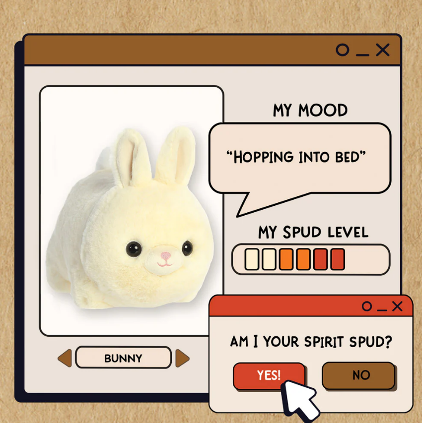 Spudsters Bunny Soft Toy