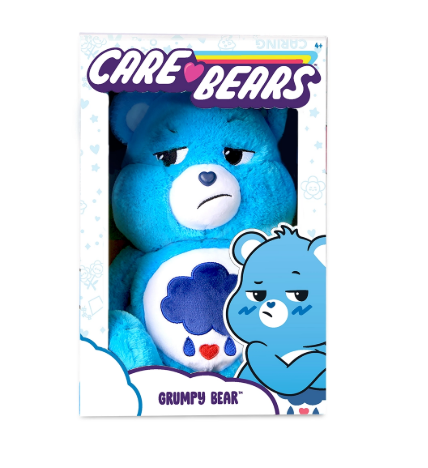 OFFICIAL CARE BEARS MEDIUM PLUSH   (ECO FRIENDLY) SOLID PACK, MULTI LISTING