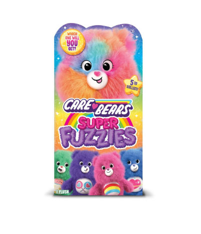 CARE BEARS MEDIUM SUPER FUZZY (ECO) BLIND BAG ASSORTMENT - WAVE 1