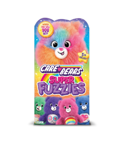 CARE BEARS MEDIUM SUPER FUZZY (ECO) BLIND BAG ASSORTMENT - WAVE 1