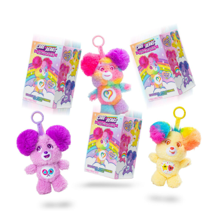 CARE BEARS SUGAR CUTIES PLUSH ASSORTMENT ( 1 SUPPLIED )