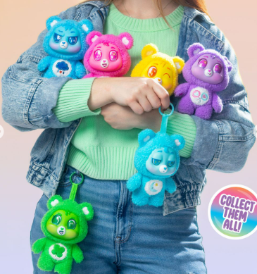 CARE BEARS CARING CUTIES PLUSH ASSORTMENT ( 1 SUPPLIED )