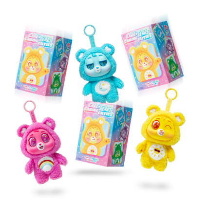 CARE BEARS CARING CUTIES PLUSH ASSORTMENT ( 1 SUPPLIED )
