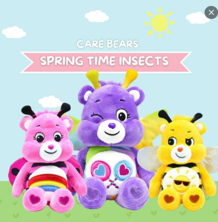 CARE BEARS SPRING TIME COLLECTION