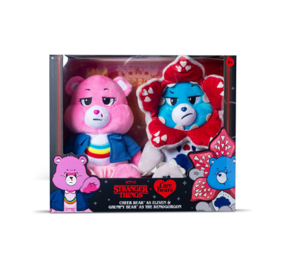 CARE BEARS X STRANGER THINGS 2 PACK PLUSH
