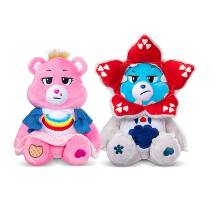 CARE BEARS X STRANGER THINGS 2 PACK PLUSH