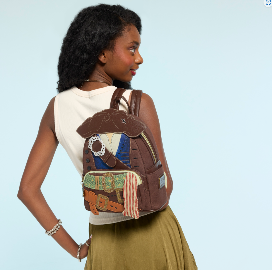 Pirates of the Caribbean Jack Sparrow Cosplay Mini Backpack