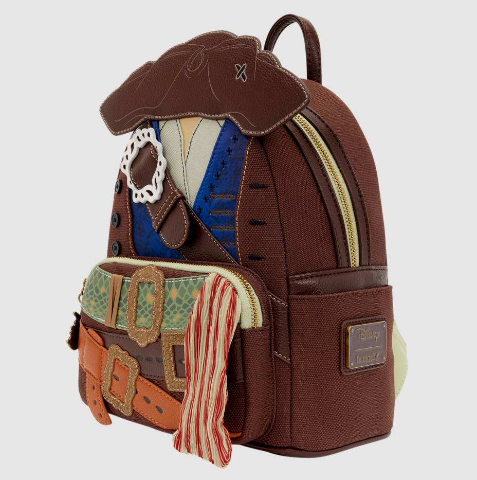 Pirates of the Caribbean Jack Sparrow Cosplay Mini Backpack