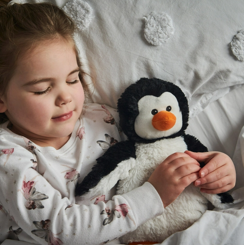 Warmies Black & White Penguin