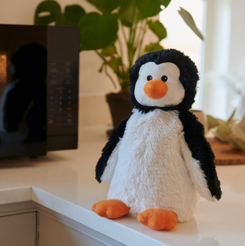 Warmies Black & White Penguin